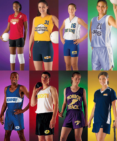 all sports uniforms